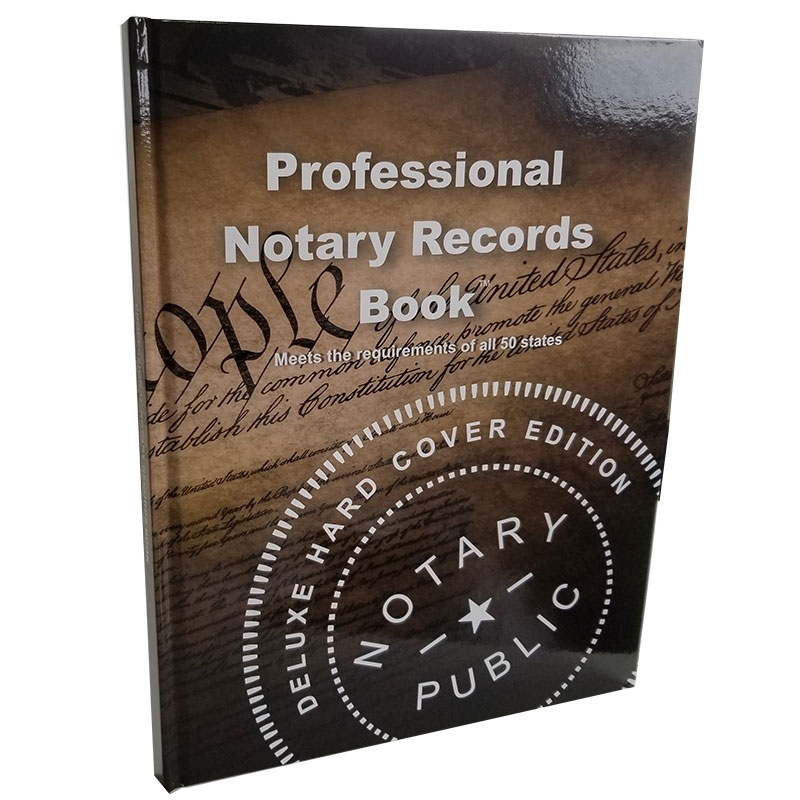 Professional Notary Records Book&trade;<br>(Hard Cover)<br>for New York