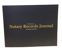 NRB-LGR - Professional Notary Records Journal Ledger Edition<br>for New York